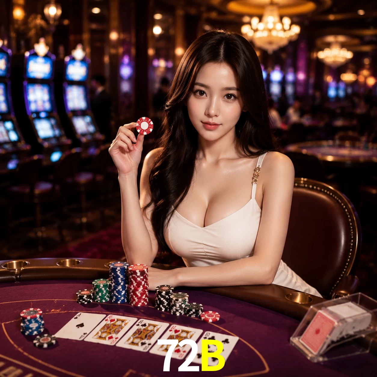 Cassino ao vivo 72B dealers